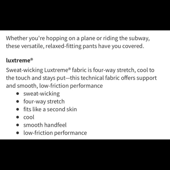 Sz2 Lululemon Keep Moving Pant HiRise in Wee are fr space nimbus battleship VGUC - Picture 4 of 11